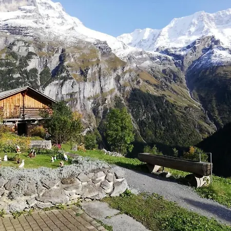 Mit Bergblick By Interhome Nyaraló Gimmelwald